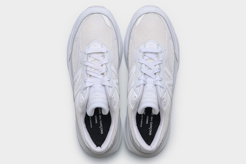 コム デ ギャルソン・オム ×  ニューバランスの最新作 メイド イン USA 990v6 が登場 COMME des GARCONS HOMME × New Balance Made in USA 990v6
