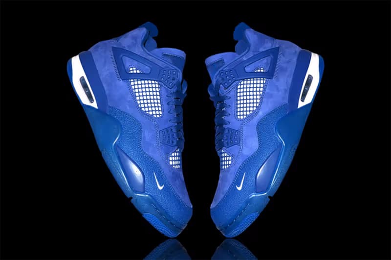 ナイジェル・シルベスター x エアジョーダン 4 に別カラー “Blue” の存在が浮上 Nigel Sylvester x Air Jordan 4 first look