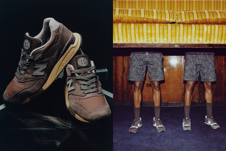 Stone Island x New Balance が新たなコラボシューズ 998 MADE IN USAを発表