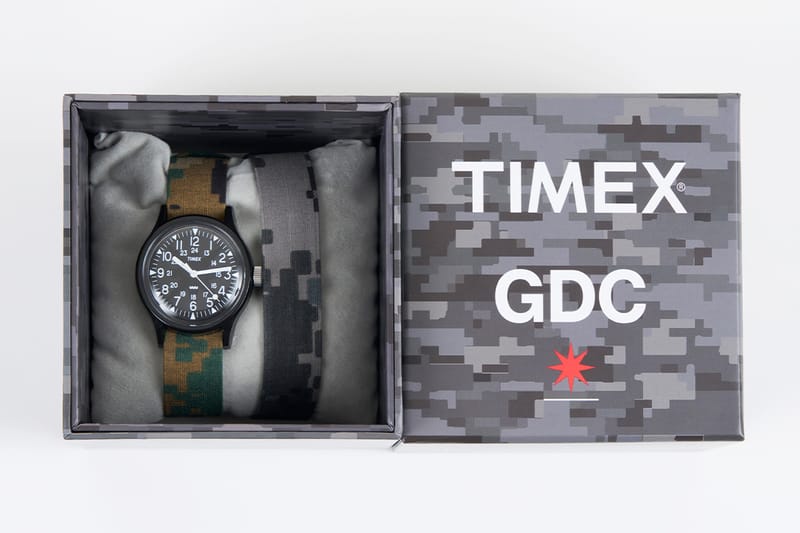 新生 GDC によるコラボ第1弾は TIMEX とのミリタリーウォッチ