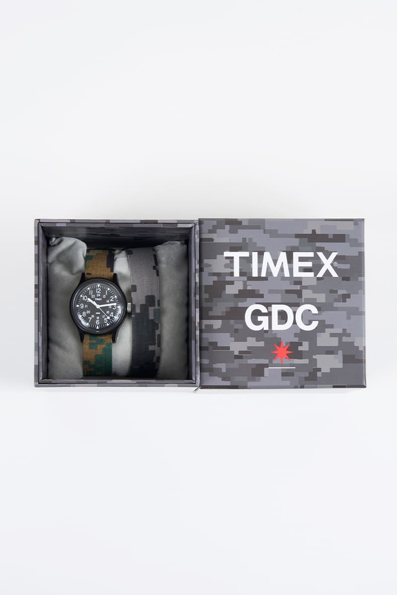 新生 GDC x TIMEX とのミリタリーウォッチが発売　タイメックス　キャンパー