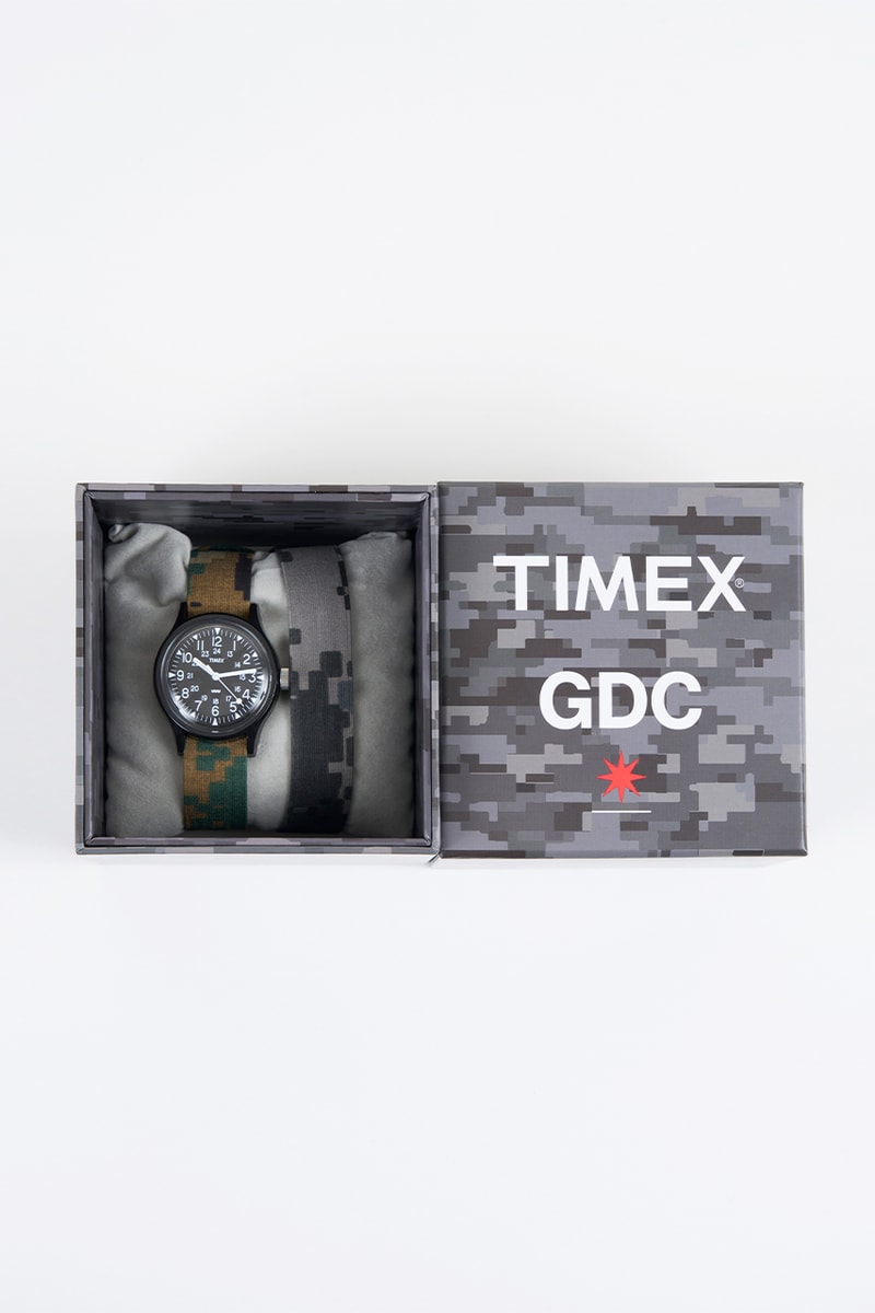 新生 GDC x TIMEX とのミリタリーウォッチが発売　タイメックス　キャンパー