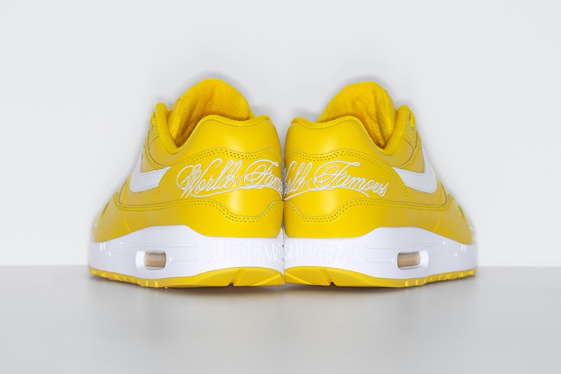 シュプリーム x ナイキ エアマックス 1 の発売情報が解禁 Supreme x Nike Air Max 1 spring 2025 release info