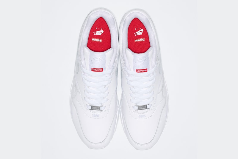 シュプリーム x ナイキ エアマックス 1 の発売情報が解禁 Supreme x Nike Air Max 1 spring 2025 release info
