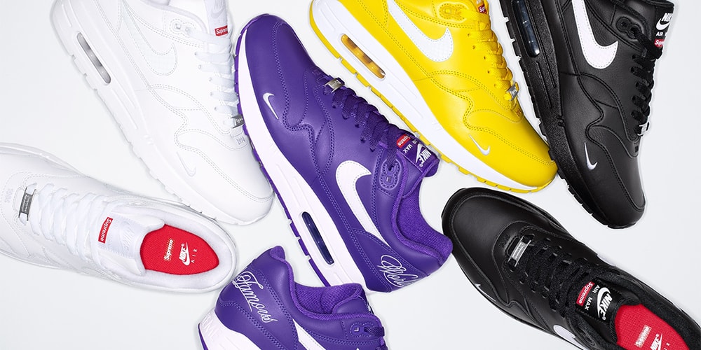 シュプリーム x ナイキ エアマックス 1 の発売情報が解禁 | Hypebeast.JP 