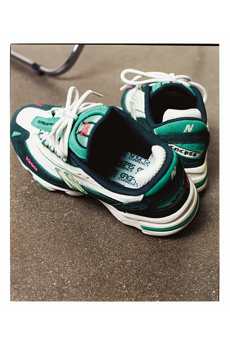 コンセプツ x ニューバランスから“通貨”をテーマにしたコラボモデル 1000 “マイル” が登場 CNCPTS x New Balance 1000 “Mile” release info