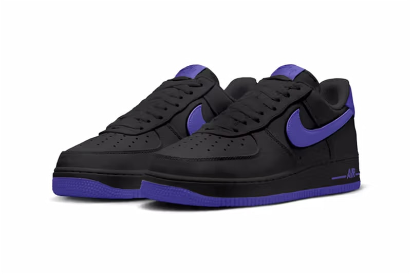 コービー・ブライアント x ナイキ エアフォース 1 ローに新色 ペルシアンバイオレット が登場か Kobe Bryant x Nike Air Force 1 Low "Persian Violet" Rumored to Release Persian Violet/Black II7062-500 black mamba swoosh