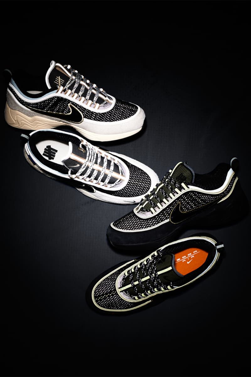 アンディフィーテッド x ナイキ エア ズーム スピリドン 新色2種が国内発売決定 UNDEFEATED x Nike Air Zoom Spiridon Cargo Khaki’ and ‘Phantom release info