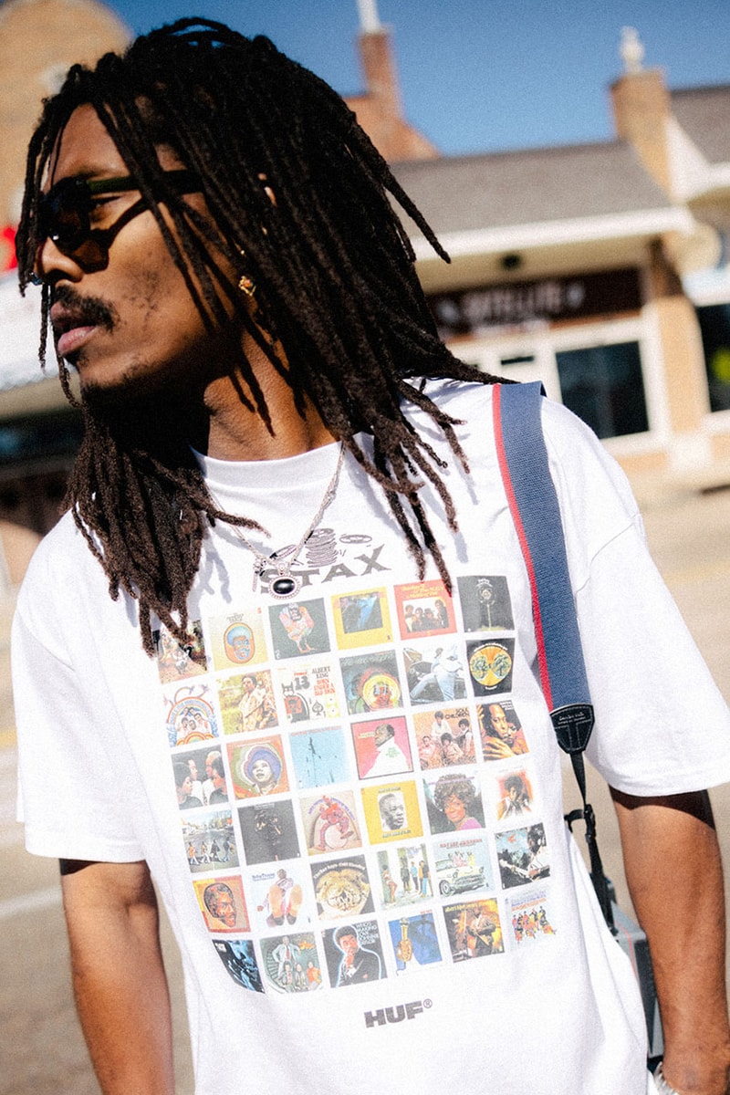 ハフが米メンフィスの伝説的レコードレーベル スタックス・レコードとのコラボアイテムを発売 huf stax records collb item release info
