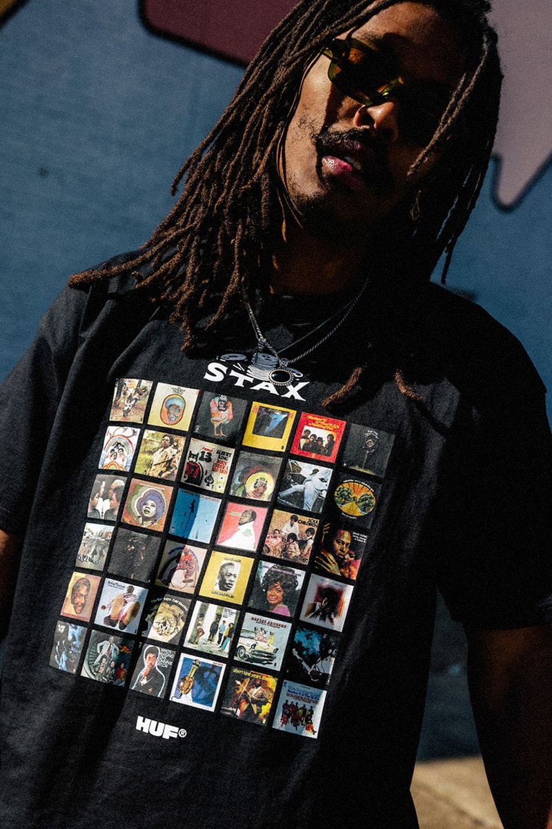 ハフが米メンフィスの伝説的レコードレーベル スタックス・レコードとのコラボアイテムを発売 huf stax records collb item release info