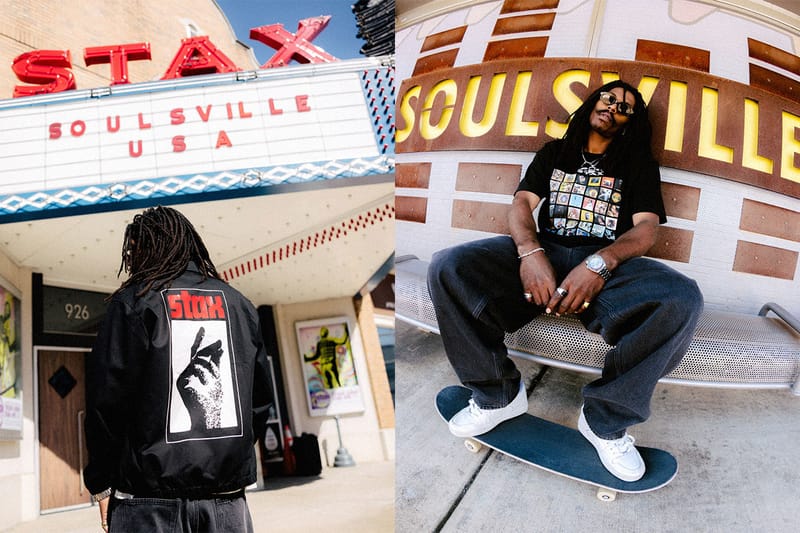 HUF が米メンフィスの伝説的レコードレーベル Stax Records とのコラボアイテムを発売
