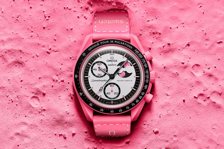 OMEGA x Swatch から“ピンクムーン”を祝福する限定モデル MISSION TO THE PINK MOONPHASE が登場