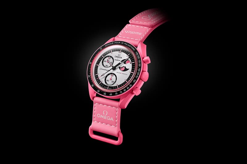 オメガ x スウォッチから“ピンクムーン”を祝福する限定ムーンスウォッチが登場 OMEGA x Swatch MISSION TO THE PINK MOONPHASE release info