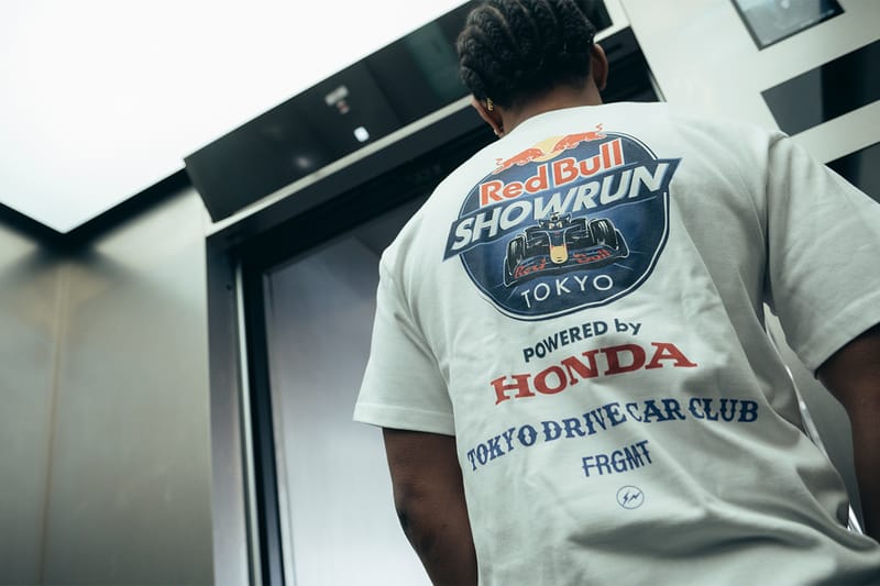 F1関連イベント Red Bull Showrun x Powered by Honda のための TokyoDriveCarClub x fragment design が登場