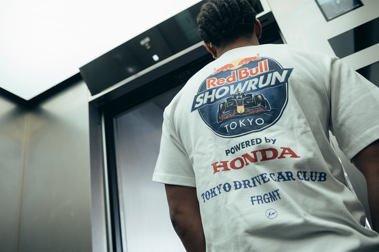 F1関連イベント Red Bull Showrun x Powered by Honda のための TokyoDriveCarClub x fragment design が登場