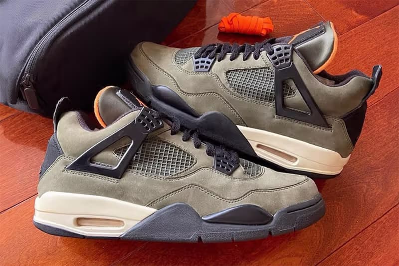 2025年版 アンディフィーテッド x エアジョーダン4 のサンプルが浮上 UNDEFEATED x Air Jordan 4 first look first look