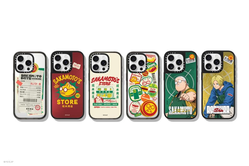 ケースティファイが『SAKAMOTO DAYS』とコラボレーション casetify sakamoto days collaboration release info