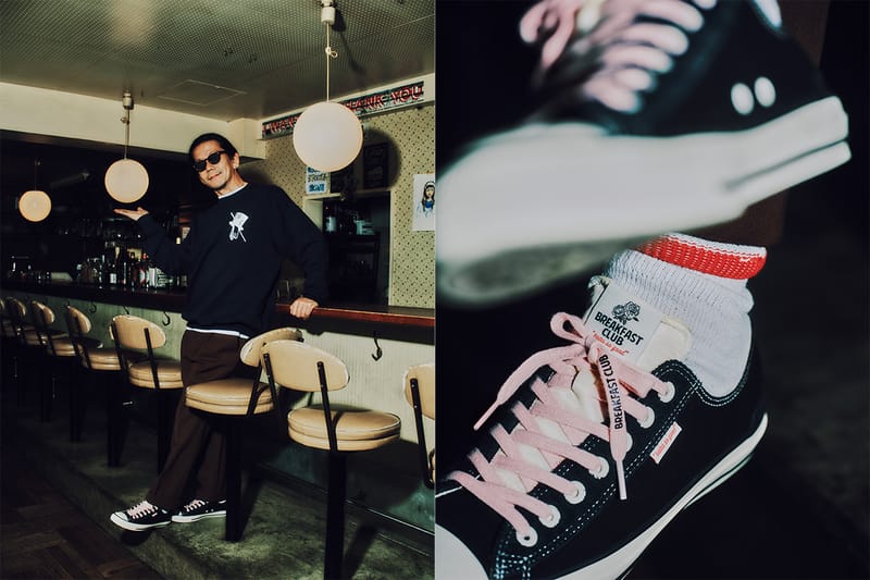 Converse が東京・中目黒に位置する BREAKFAST CLUB とのコラボモデルを発売