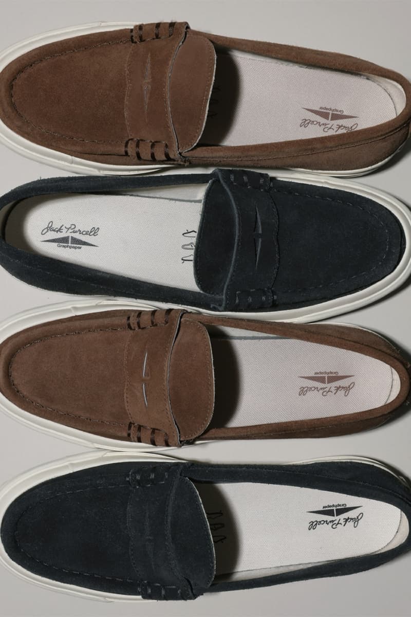グラフペーパーとコンバースがジャックパーセルを元にスニーカーを発売 graphpaper converse jack purcell release info