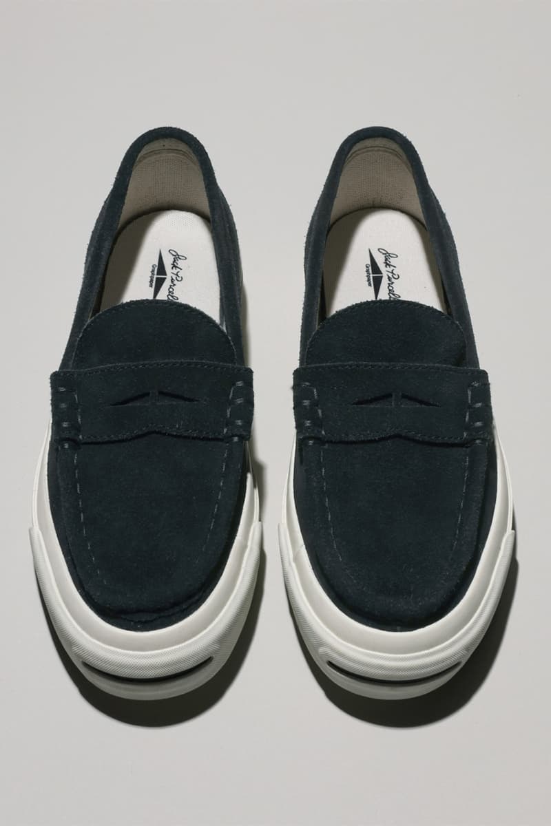 グラフペーパーとコンバースがジャックパーセルを元にスニーカーを発売 graphpaper converse jack purcell release info