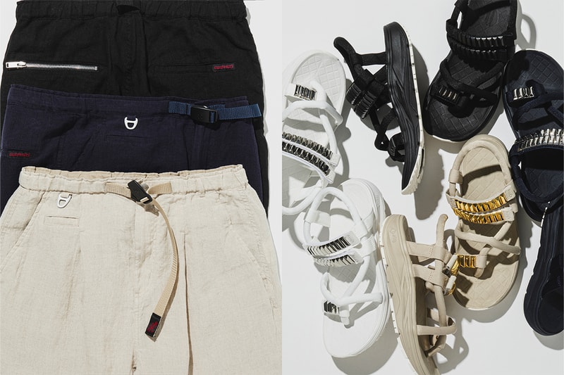 アンダーカバー x ノンネイティブ 2025年春夏シーズンのコラボアイテムが到着 UNDERCOVER x nonnative 2025 spring summer release info Gramicci rig