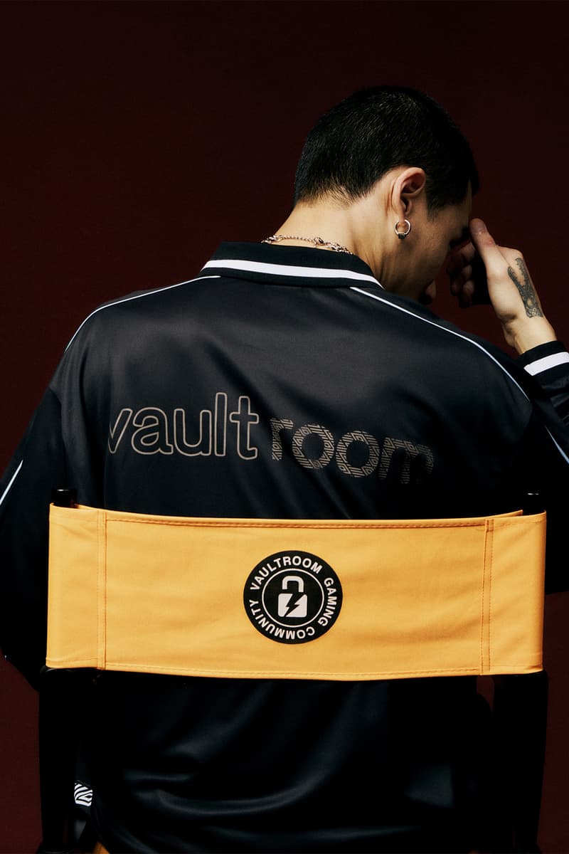 ゲーミングコミュニティ ボルトルームがアンブロ コラボアイテムを発表 vaultroom UMBRO collaboration items release info