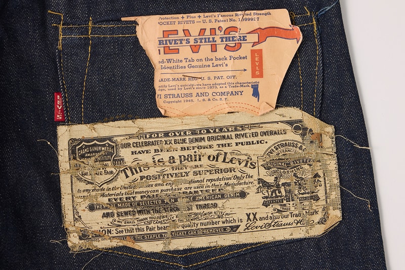 これが大戦 LEVI’S® 501（SもXXも表記なし）のオリジナル・デッドストックだ　501xx リーバイス