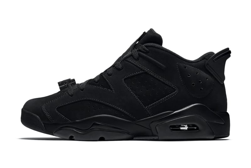 Air Jordan 6 Low からオールブラック仕様の “Blackout” が登場？