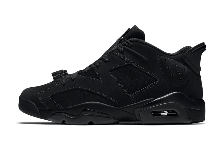 Air Jordan 6 Low からオールブラック仕様の “Blackout” が登場?