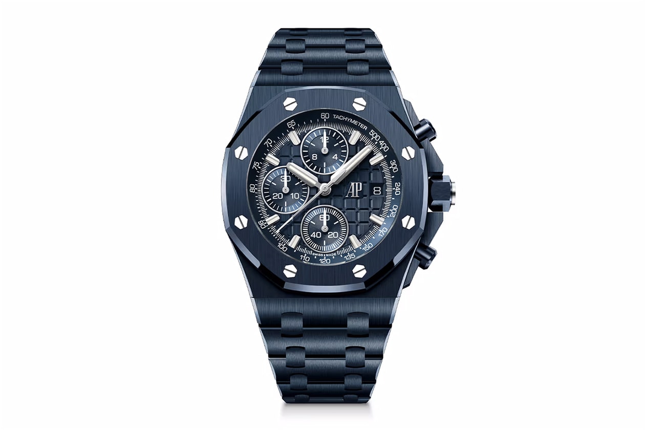 オーデマ ピゲが深いブルーのセラミックを採用した新作ウォッチを発表 Audemars Piguet “Bleu Nuit, Nuage 50” Collection New Shade Of Ceramic Royal Oak Royal Oak Offshore Release Info ap swiss watch switzerland geneva watches and wonders