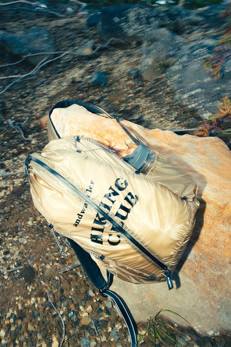 アンドワンダー “ハイキング クラブ” 2025年春夏コレクション and wander hiking club 2025 spring summer collection release info