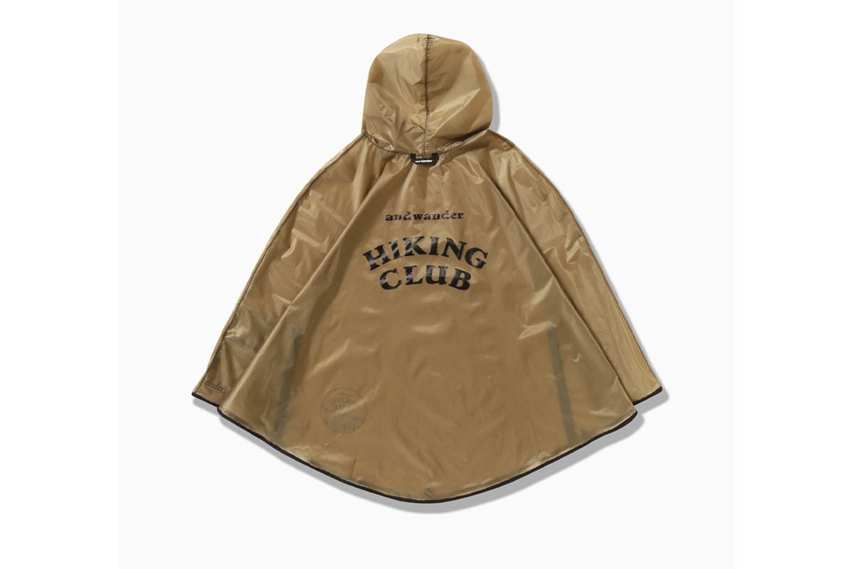 アンドワンダー “ハイキング クラブ” 2025年春夏コレクション and wander hiking club 2025 spring summer collection release info