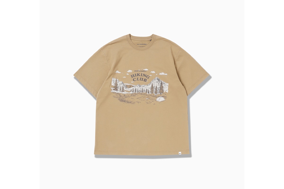 アンドワンダー “ハイキング クラブ” 2025年春夏コレクション and wander hiking club 2025 spring summer collection release info