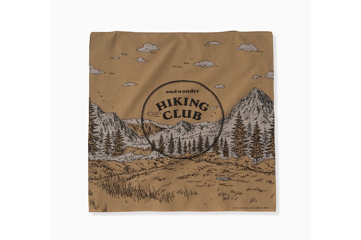 アンドワンダー “ハイキング クラブ” 2025年春夏コレクション and wander hiking club 2025 spring summer collection release info