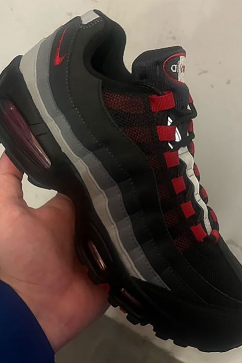 リヴァプールFC x ナイキエアマックス 95のサンプルが浮上 Liverpool FC x Nike Air Max 95 first look