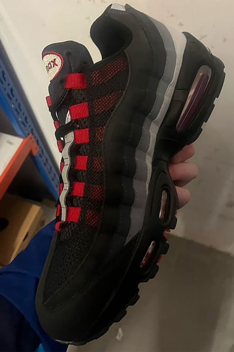 リヴァプールFC x ナイキエアマックス 95のサンプルが浮上 Liverpool FC x Nike Air Max 95 first look