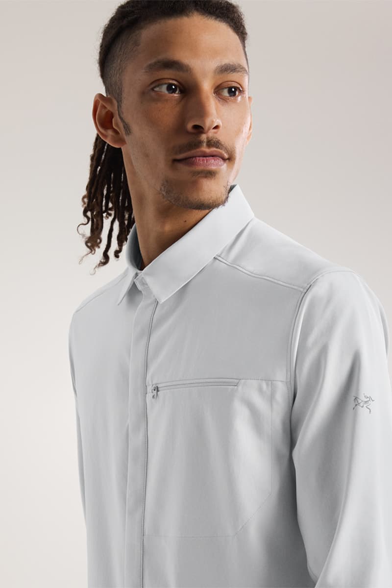 アークテリクスの人気モデル スカイラインシャツをアップデート arcteryx skyline shirt m update release info