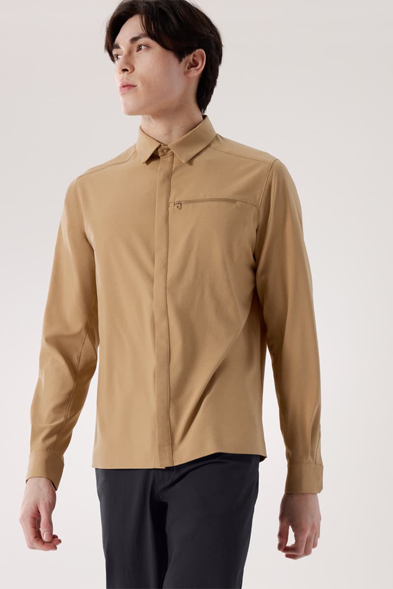アークテリクスの人気モデル スカイラインシャツをアップデート arcteryx skyline shirt m update release info
