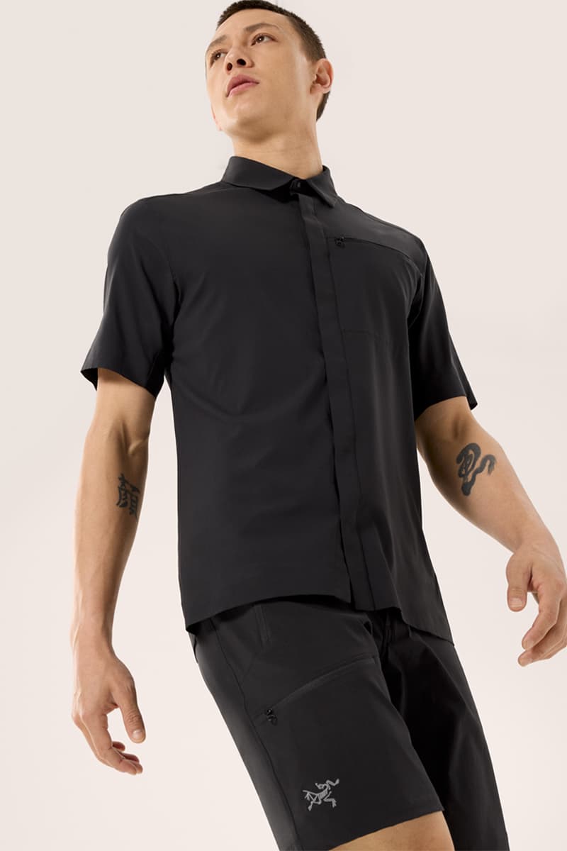 アークテリクスの人気モデル スカイラインシャツをアップデート arcteryx skyline shirt m update release info