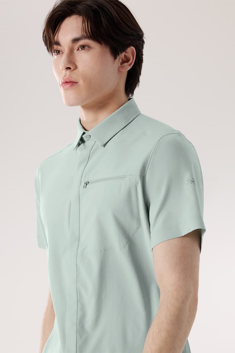アークテリクスの人気モデル スカイラインシャツをアップデート arcteryx skyline shirt m update release info