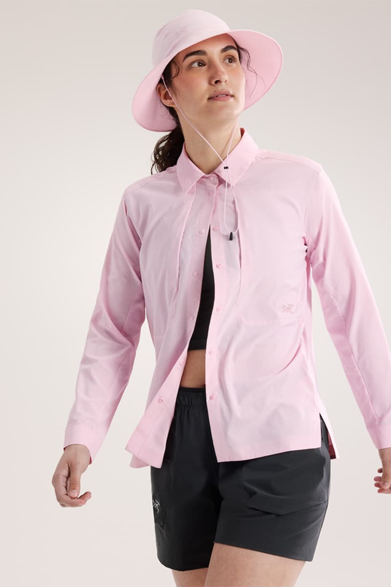 アークテリクスの人気モデル スカイラインシャツをアップデート arcteryx skyline shirt m update release info