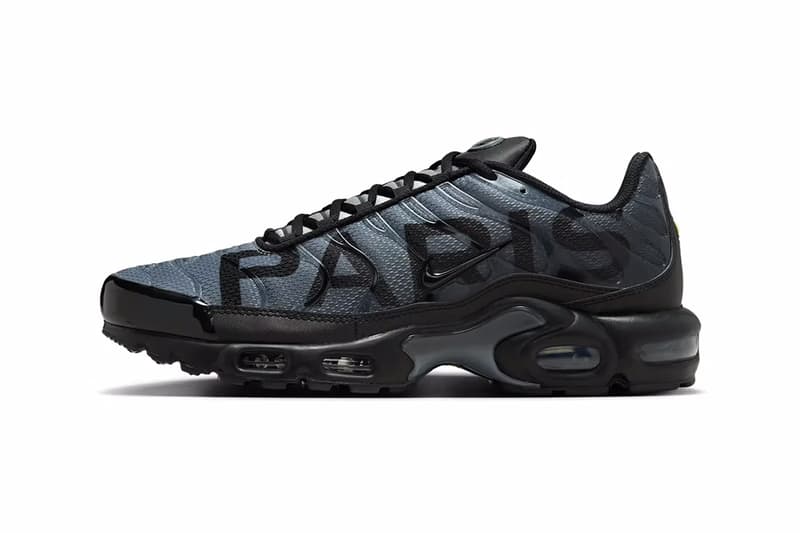 PSG x ナイキからダークトーン で統一した新作 エアマックス プラスが登場 PSG x Nike Air Max Plus release info Paris Saint-Germain