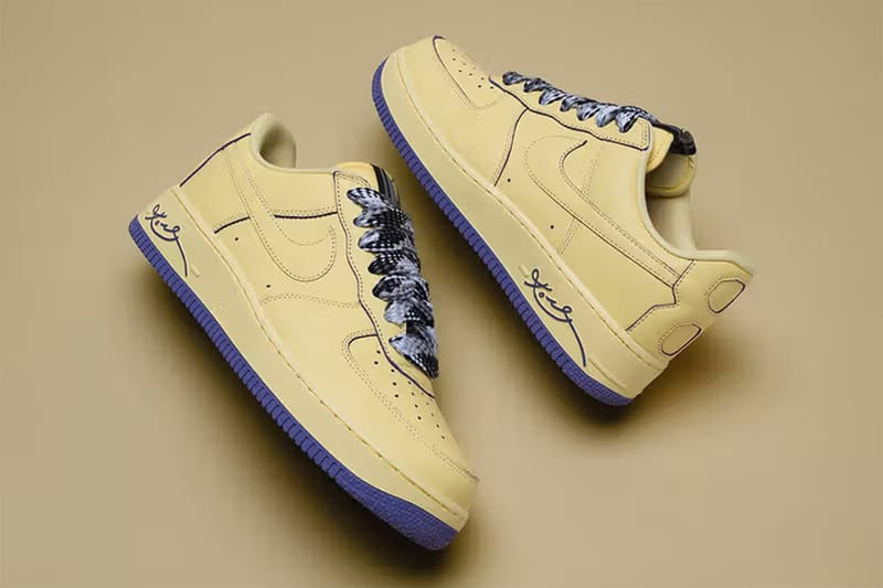 コービー・ブライアント x Nike Air Force 1 Low の新色 “Soft Yellow” をチェック