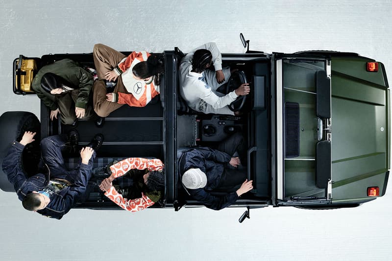 モンクレール x メルセデス・ベンツ バイ NIGO®️ がローンチ Moncler x Mercedes-Benz by NIGO G-Class Past II Future launch info