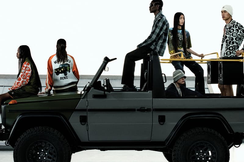 モンクレール x メルセデス・ベンツ バイ NIGO®️ がローンチ Moncler x Mercedes-Benz by NIGO G-Class Past II Future launch info