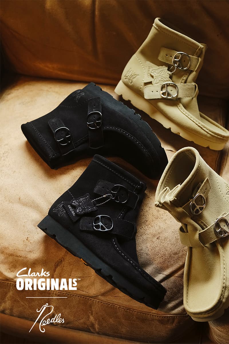 ニードルズがクラークスとの初となるコラボレーションを発表 needles clarks originals collaboration release info