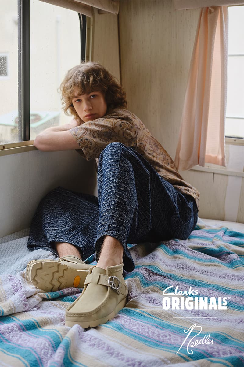 ニードルズがクラークスとの初となるコラボレーションを発表 needles clarks originals collaboration release info