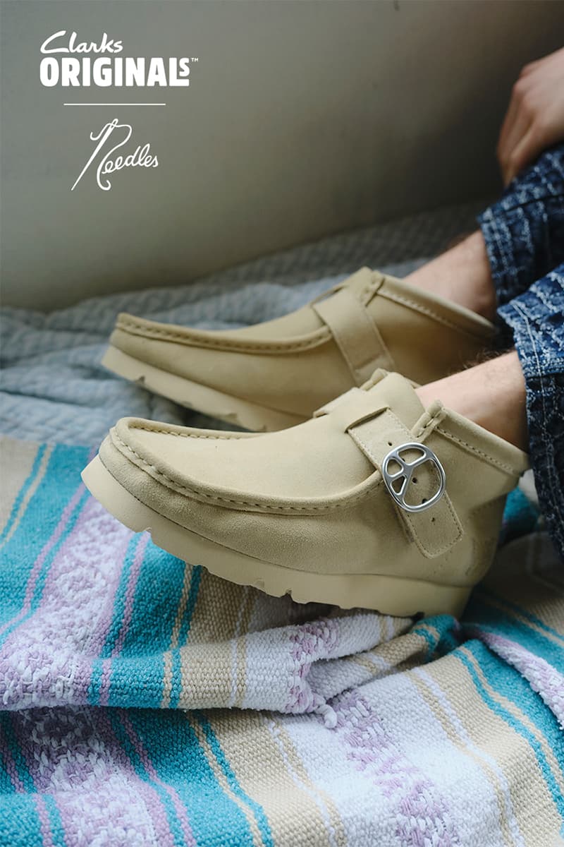 ニードルズがクラークスとの初となるコラボレーションを発表 needles clarks originals collaboration release info