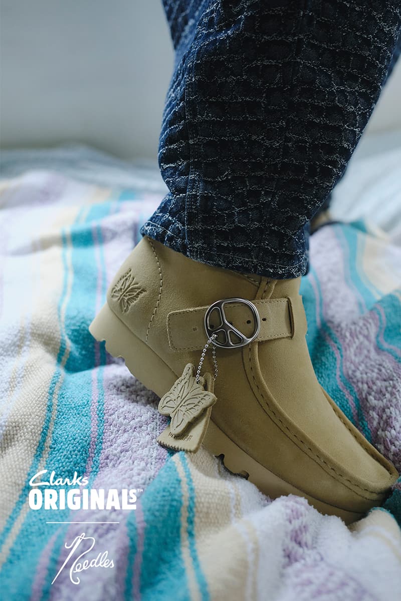 ニードルズがクラークスとの初となるコラボレーションを発表 needles clarks originals collaboration release info