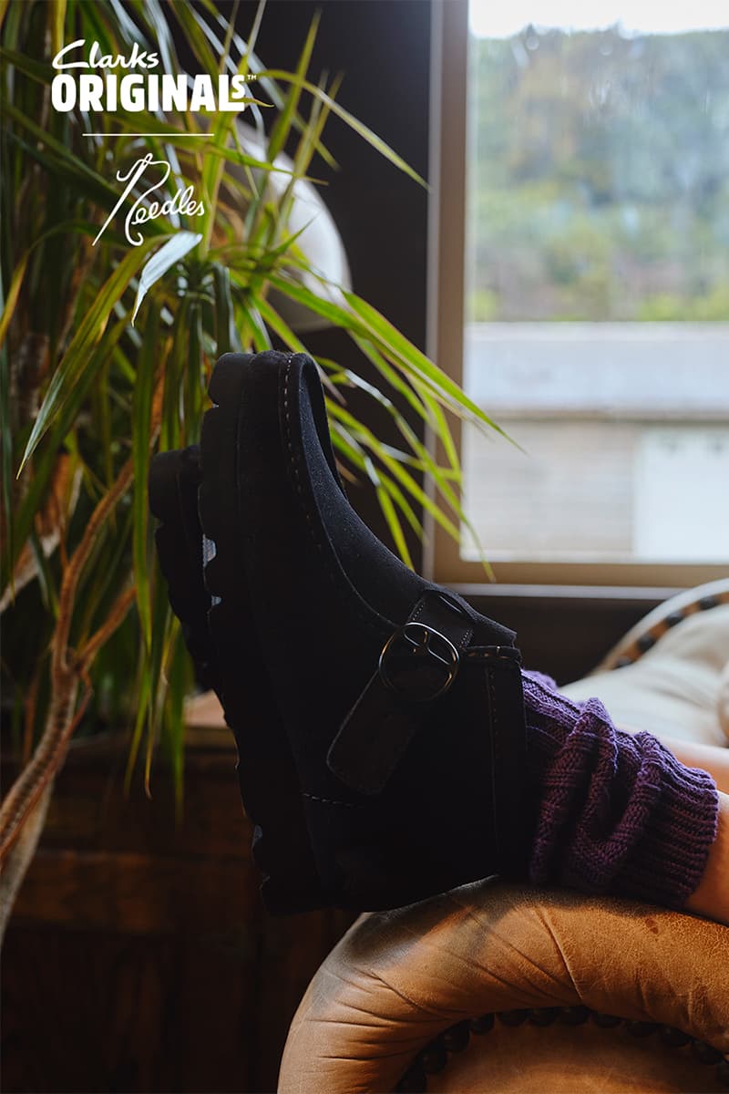 ニードルズがクラークスとの初となるコラボレーションを発表 needles clarks originals collaboration release info